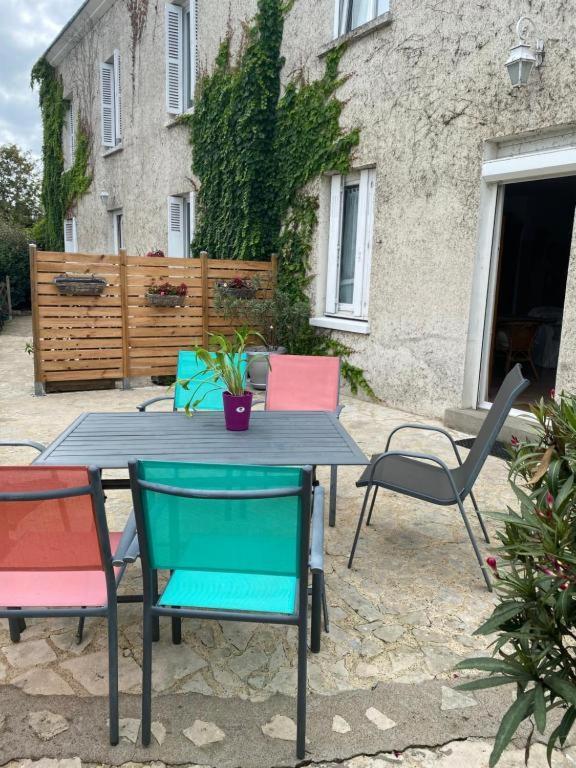 Studio Les Trois Maries Fondettes Proche Tours Bagian luar foto